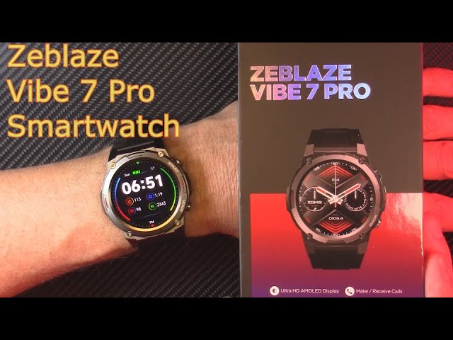 Reloj inteligente Zeblaze VIBE 7 Pro Plata