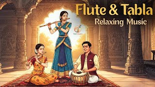 Download Lagu Flute and Tabla Relaxing  Music Compilation 3 | Stress Relief \u0026 Focus Instrumental | Naad Sangam MP3