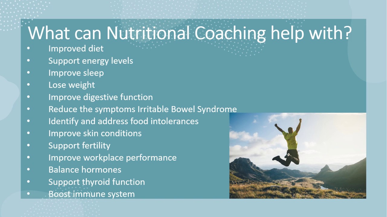 Nutritional Coaching - YouTube