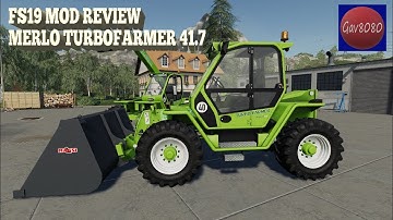 FS19 Mod Review - Merlo TurboFarmer 41.7