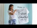 How to Make a T-shirt Smaller