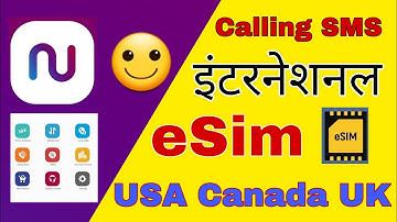 eSim USA Canada UK unlimited calling and SMS mobile data plan