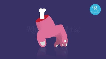 Hand Walkcycle Animation | After Effects Tutorial | Rubberhose Aescript