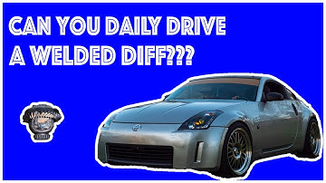 350z GETS WELDED DIF | *WE ALMOST CRASHED TESTING IT* | CAN YOU DAILY A WELDED DIF???