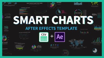 Smart Charts Infographics After Effects Template for 2019