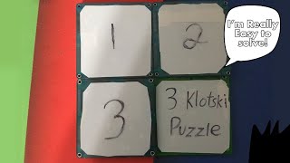 How to Make a 3 Klotski Puzzle With Only MagnaTiles!