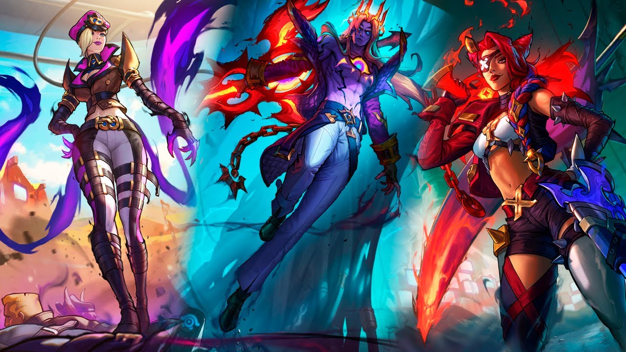 RIOT ARREGAÇOU COM ESSAS NOVAS SKINS SOUL FIGHTER! A MELHOR SKIN DA EVELYNN  COM CERTEZA 