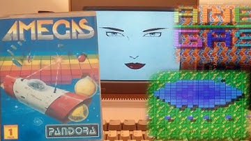 Amegas - Amiga 500: Review, Unboxing, Title Music & Gameplay [Real Hardware, CRT]