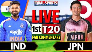 🔴India vs Japan T20 Fan Commentary | Live Cricket Match Today | IND vs JPN Live Score | Iqbal Sports screenshot 4