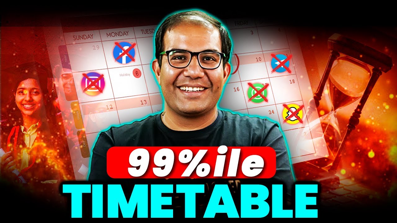 JEE 2025 Get IIT With This Timetable Vinay Shur Sir Timetable For Jee 2025 get iit with this timetable vinay shur sir timetable for