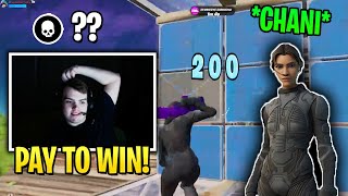 Mongraal CRACKED After Using *CHANI* Skin in Late Game Arena! (Fortnite)