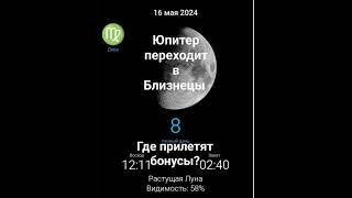 Юпитер переходит в Близнецы. Кому прилетят бонусы?