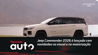 Jeep Commander 2026 é lançado com novidades no visual e na motorização