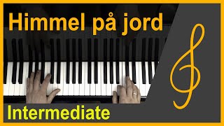 Himmel på jord - Norwegian Christmas song (Intermediate piano cover)