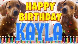 Download Lagu Happy Birthday Kayla! ( Funny Talking Dogs ) What Is Free On My Birthday MP3