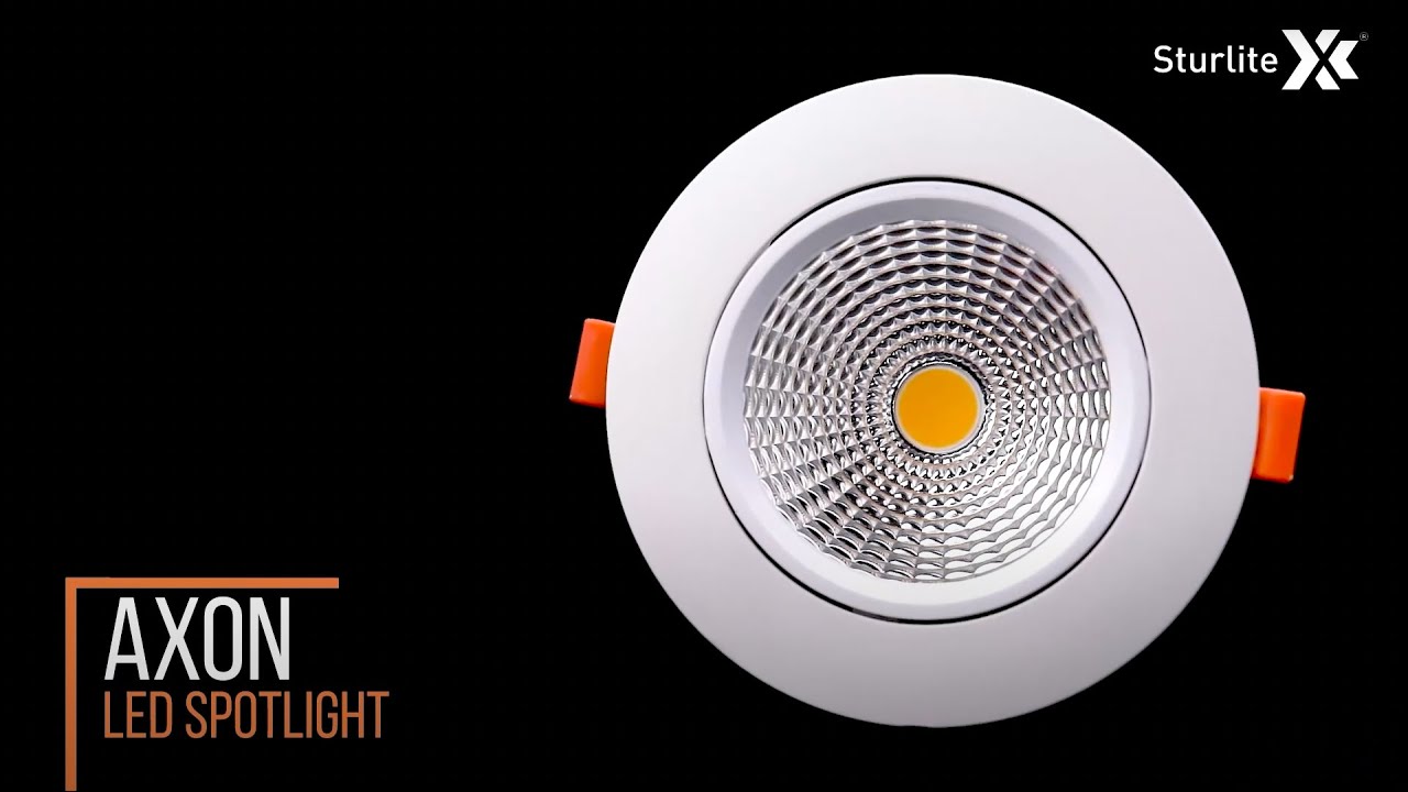 Axon LED Spotlight | Sturlite - YouTube