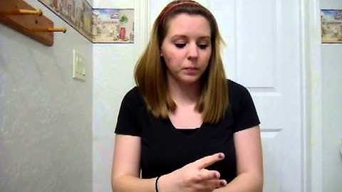 ASL 102 Video Project