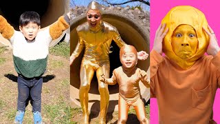 【Funny Dad🕺🎉】 Yoshipapa's funny video🥳🥳🥳#longvideo#よしパパ#baby #dad#checkitout 👍#happening💥