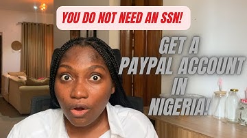 How to create a PayPal Account in Nigeria