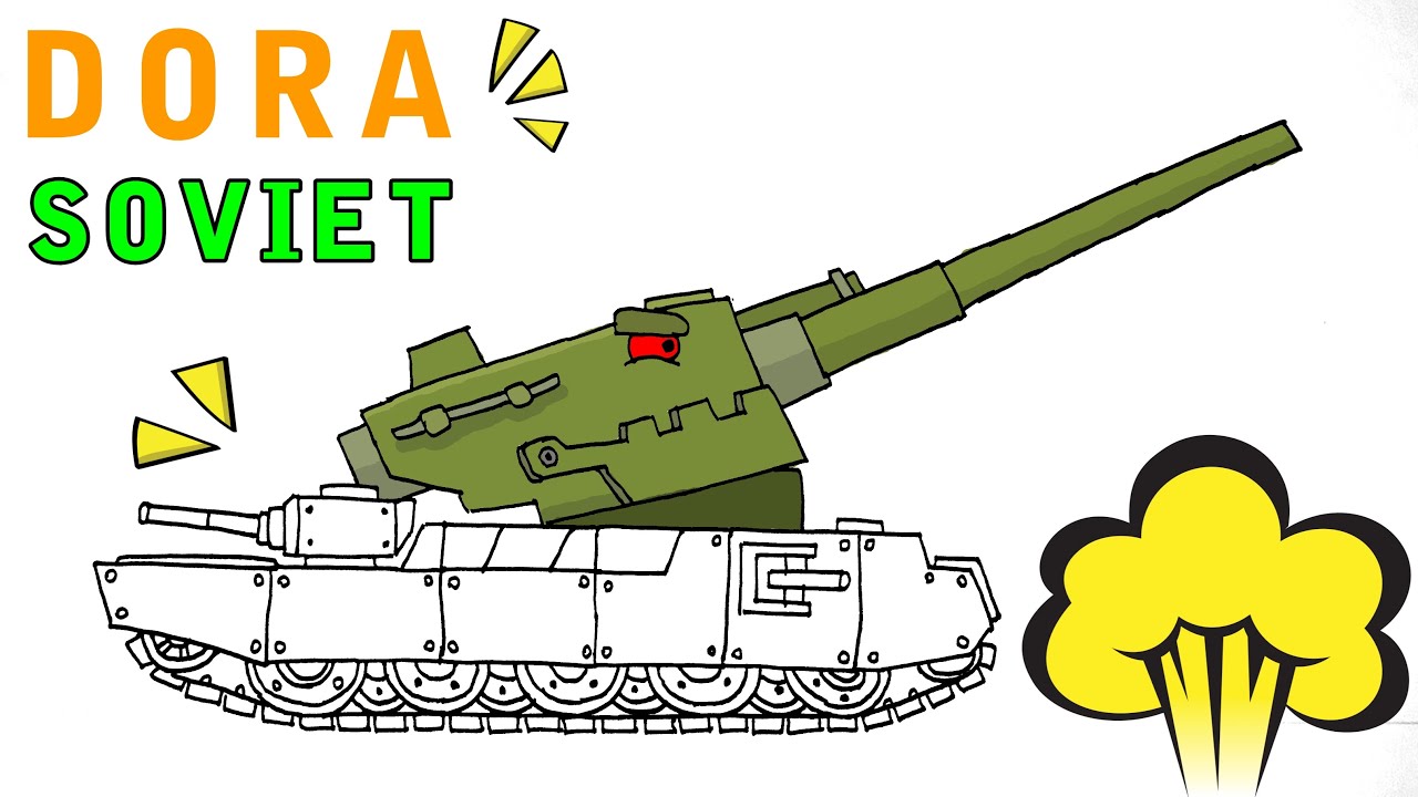 Schwerer Gustav, Homeanimations tanks (English) Wiki