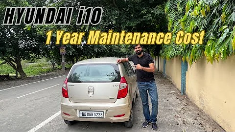 Hyundai i10 One Year Maintenance | Detailed Break-up | Owner Experience