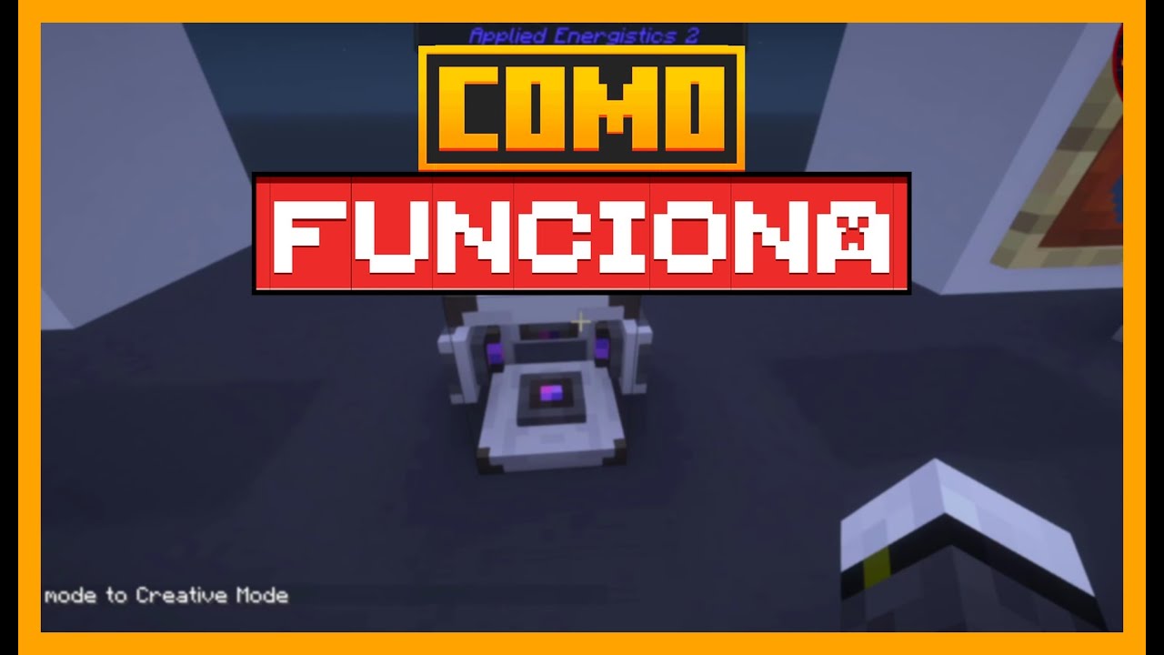 CÓMO FUNCIONA el ME CRAFTING TERMINAL en MINECRAFT con AE2 - YouTube