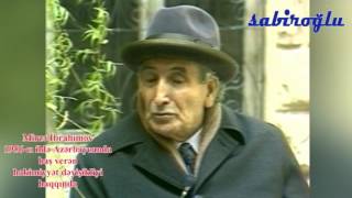 Mirze Ibrahimov 1959 - cu il hadiseleri haqqinda
