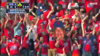 GOAT: Bartolo Colon HOME RUN!!! THE IMPOSSIBLE HAS HAPPENED!
