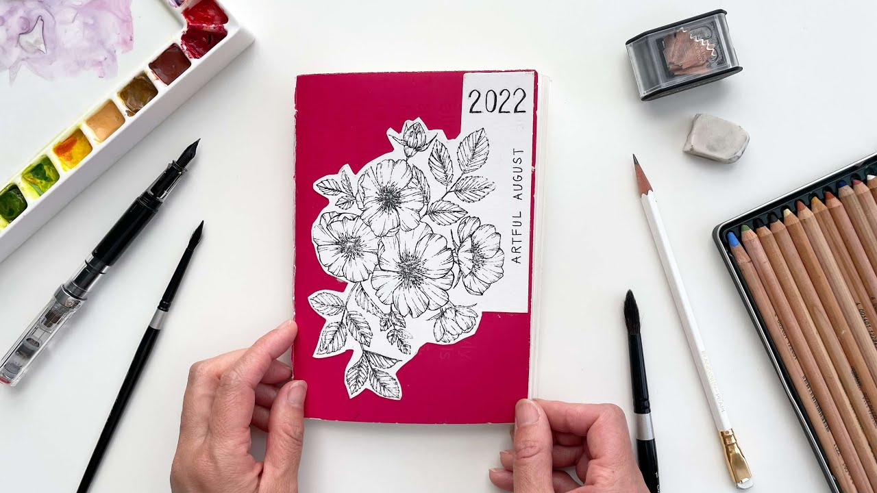 Customizing your sketchbook into an Art Journal - ARTiful