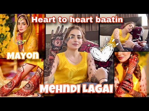 MEHNDI LAGAI | DUSRI SHADI K BARAY MEIN HEART TO HEART BAATIN | ANSWERING ALL FAQs | JAVYRIAH VLOGS thumbnail
