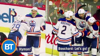 Edmonton Oilers' Zach Hyman just passed 50 goals this season
