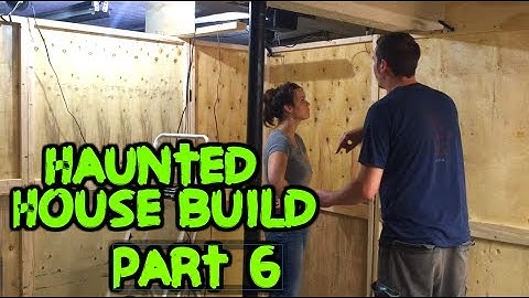 Garage Haunt Build 2015 - Part 6