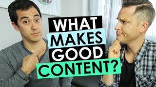 What Makes Good Content? 4 Tips for Making Great YouTube Content What Makes Good Content? 4 Tips for Making Great YouTube Content