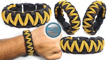 Beautiful Paracord Bracelet - Fast, Simple & Easy to Make - Paracord Knot Tutorial