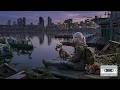 🌙 Frozen Han River Evening - Post-Apocalyptic Ambient BGM for Deep Sleep &amp; Focus