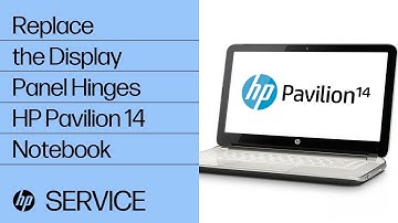 Replace the Display Panel Hinges | HP Pavilion 14 Notebook | HP