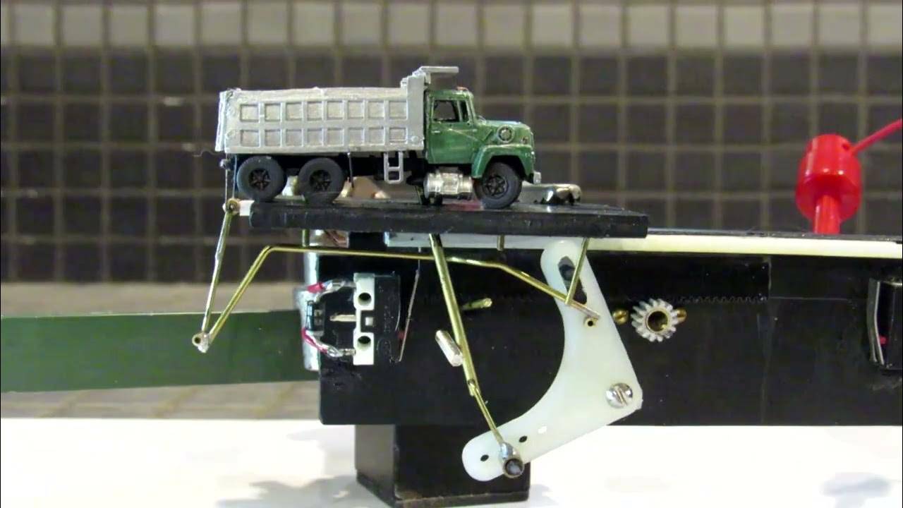 N Scale Animated Dump Truck Revision YouTube