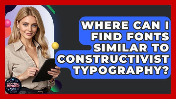 Where Can I Find Fonts Similar To Constructivist Typography? - Graphic Design Nerd