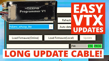 Tool for Fast HDZero VTX Updates from a PC