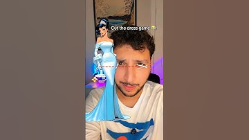 Cut The Dress Filter Is So Weird 😱!? #dress #filter #gaming #challenge #shorts
