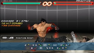 JIN DEATH COMBO (213 DAMAGE) | Tekken Global Mod