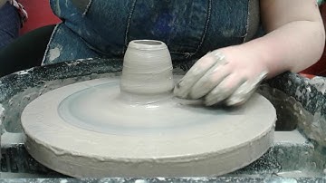 Throwing Japanese teacup