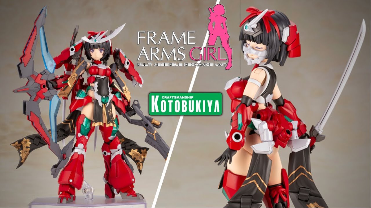 Frame Arms Girl Magatsuki Houten / Kotobukiya - YouTube