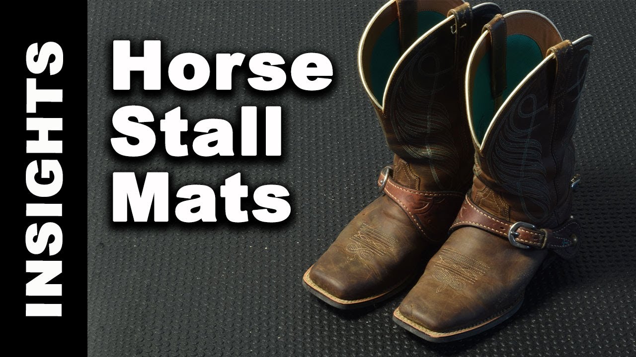 Horse Stall Mats 12x12 Ft Kit Cobblestone – Pre-Sized Kit