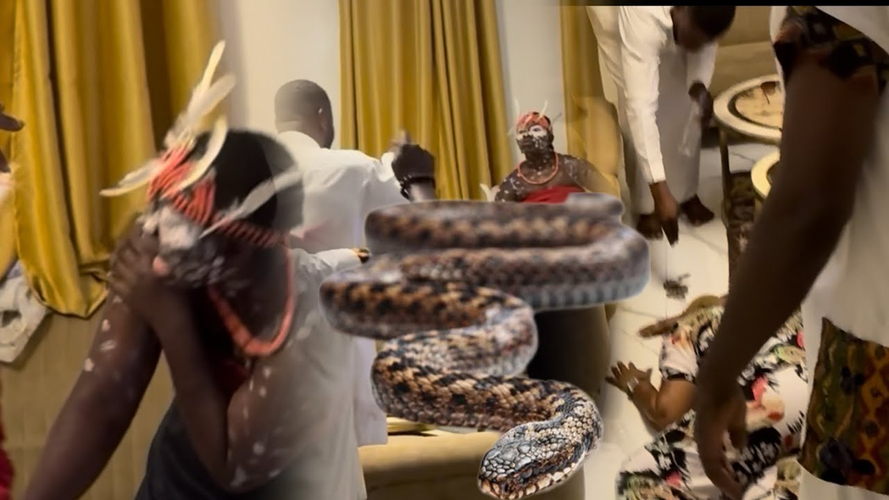 Живая змея выползла изо рта европейской женщины, которая думала, что апостол, сказочный, — это об...