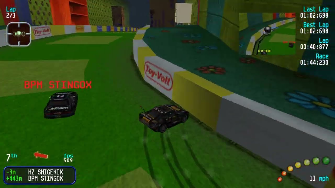 Re-Volt Multiplayer -Team Race  (Round 3) 2022/7/11