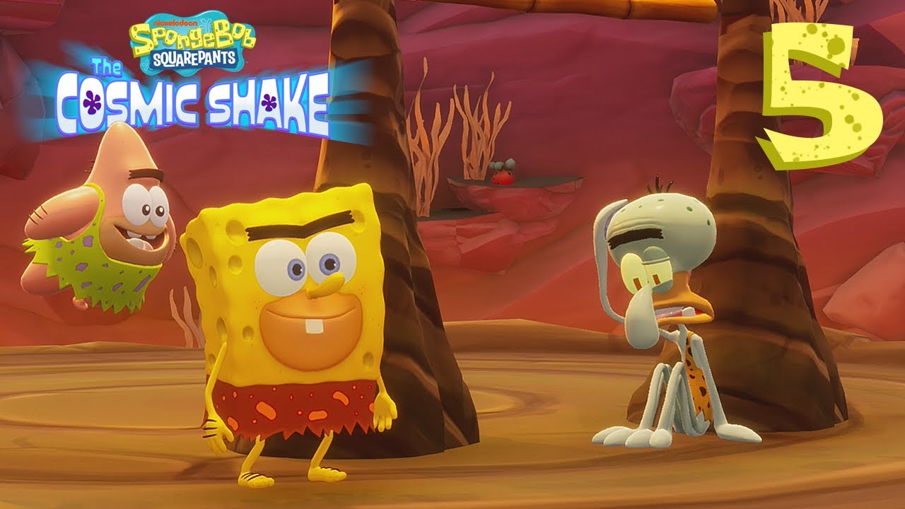 SpongeBob SquarePants: The Cosmic Shake - SQUIDWARD - Walkthrough ...