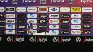 LBA Press Conference: Virtus Segafredo Bologna - Estra Pistoia