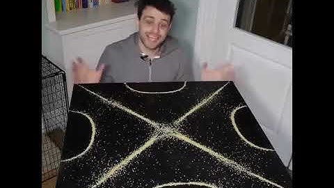 Vibration effect on particles