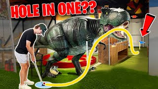 This Mini Golf Course Was INSANE!! (9-Hole Match)
